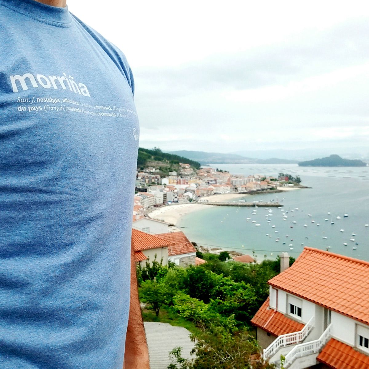 Camiseta MORRIÑA Azul