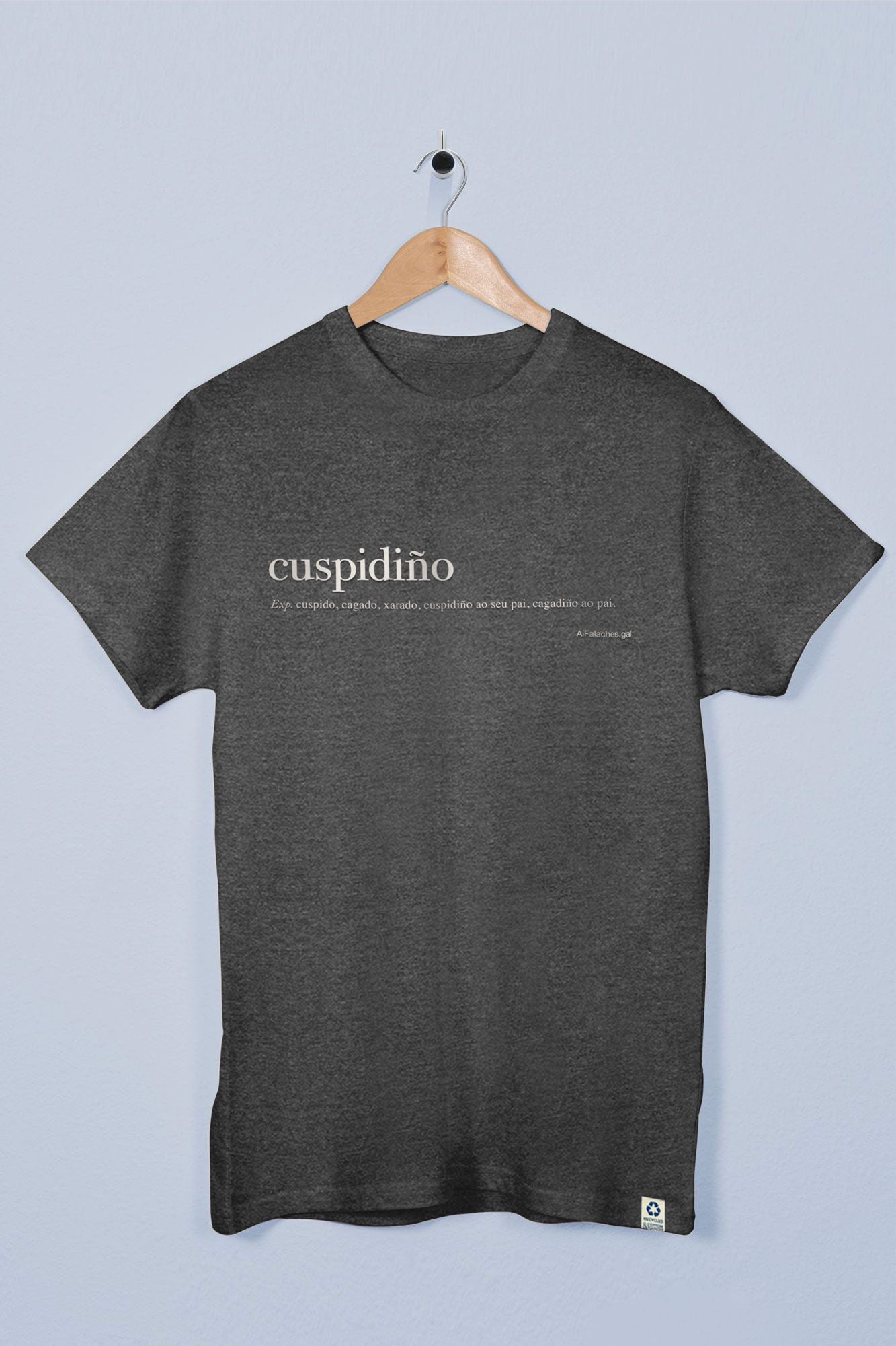 foto detalle camiseta cuspidiño