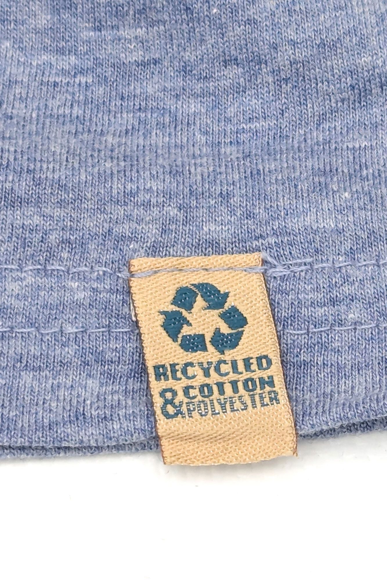 foto detalle reciclado camiseta morriña