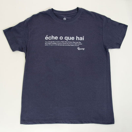 foto da camiseta éche o que hai