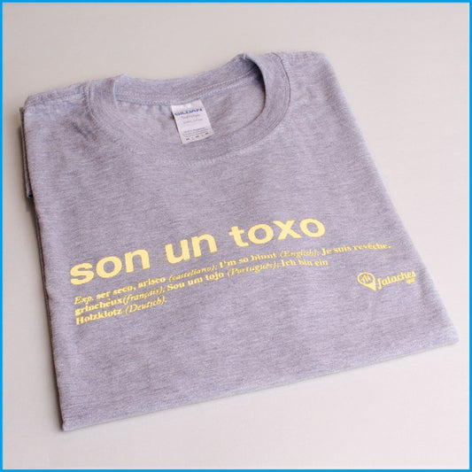 camiseta son un toxo crema