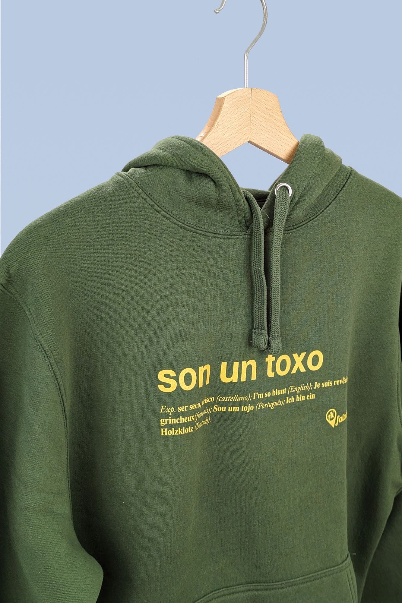 suadoiro toxo verde detalle